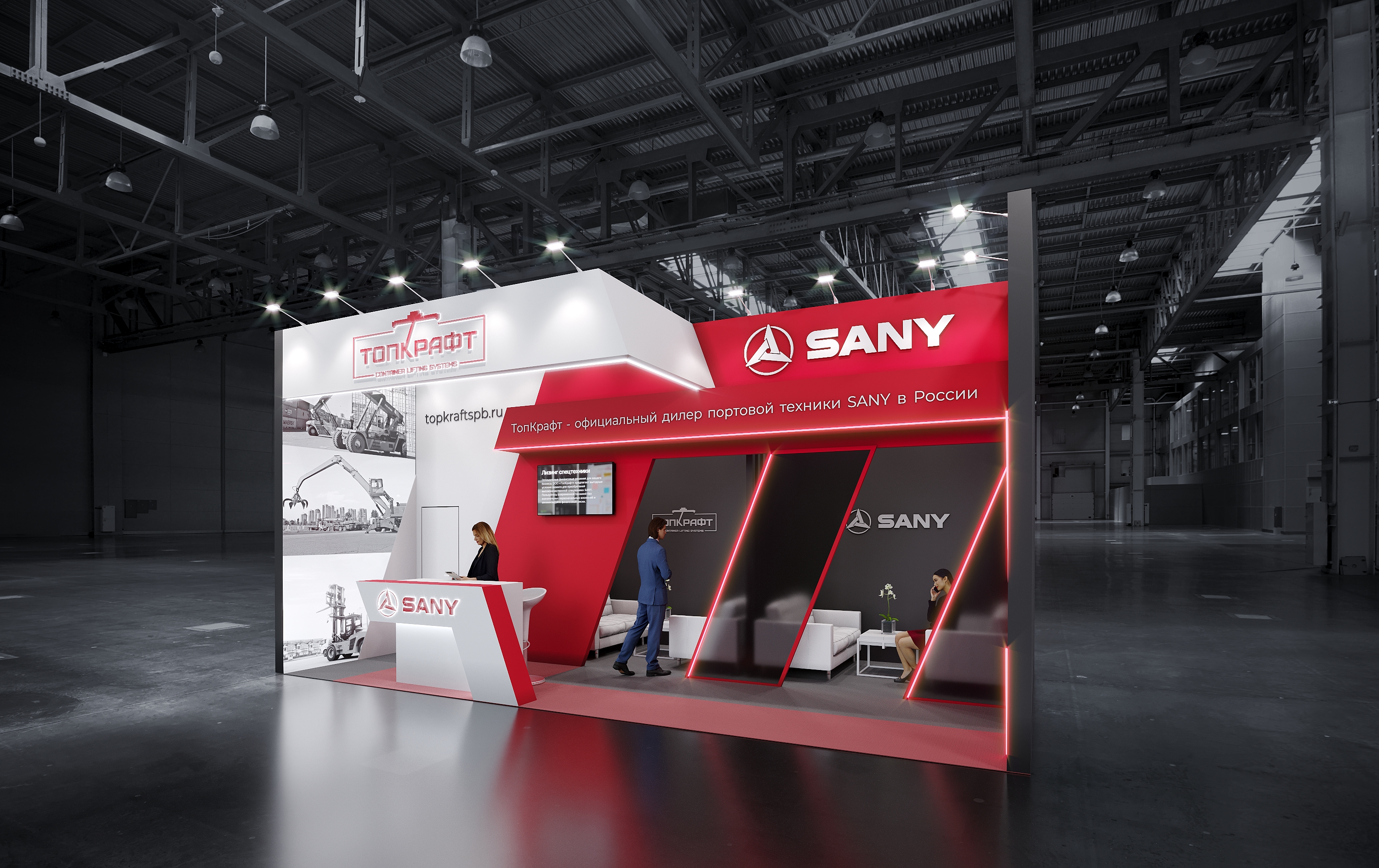 Стенд TopCraft - вид 1